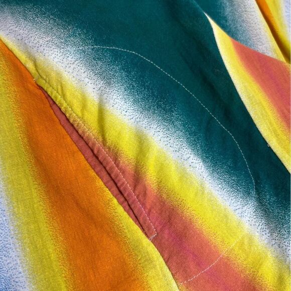 BCBGeneration Striped Tie Front Kimono - Picture 10 of 15